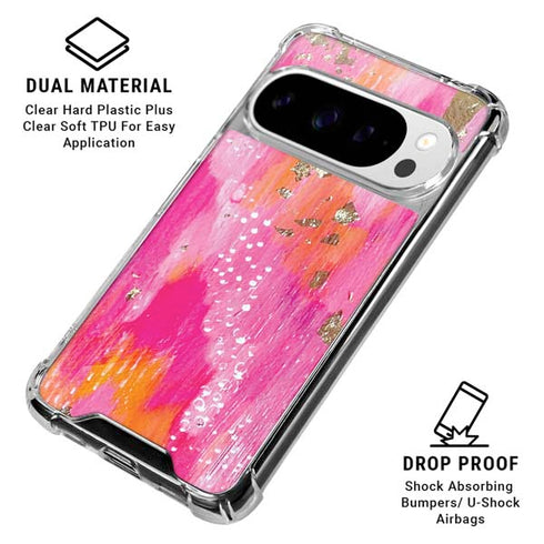 Gold Dust by Etta Vee Google Pixel 10 Pro XL Clear Case